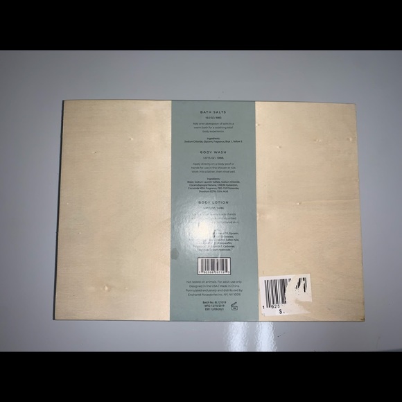 Live green Sage and Sea salt bath set - Picture 3 of 4